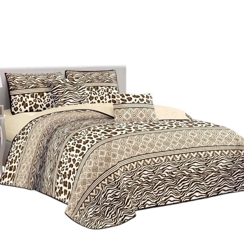 GENERICO - Cubrecama Quilt De Verano 2 Plazas + 2 Funda Medida 230x250cm