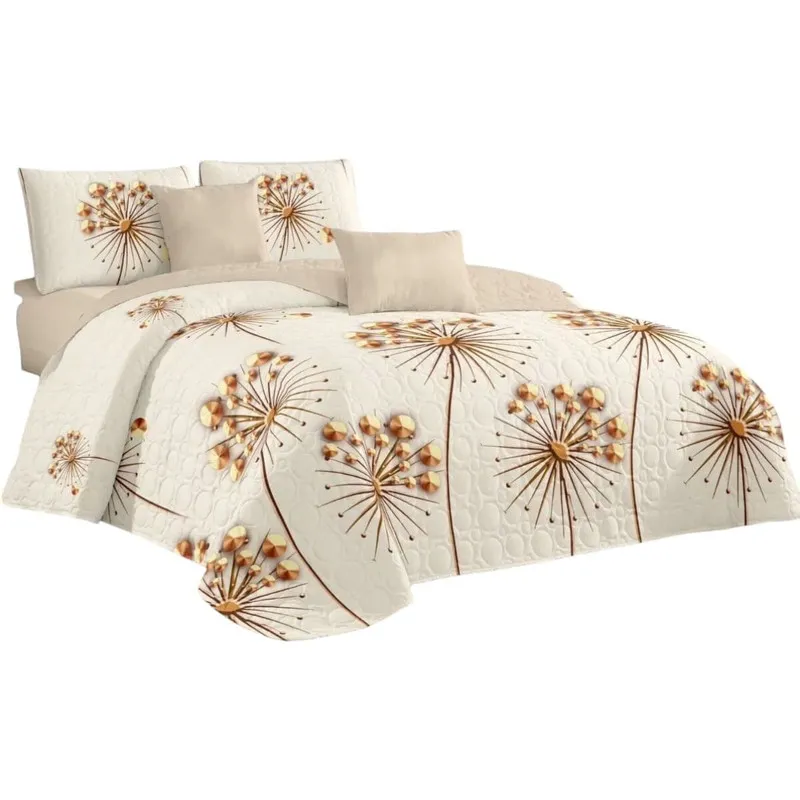 GENERICO - Cubrecama De Verano King 250x270cm Colcha + 2 Fundas Cobertor