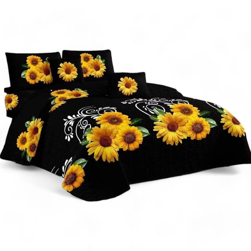 GENERICO - Cubrecama De Verano King 250x270cm Colcha + 2 Fundas Cobertor