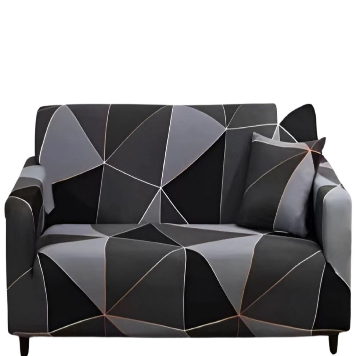 GENERICO - FUNDAS ELASTICADAS PARA SOFA DE 2 CUERPOS 140cm x 180 cm