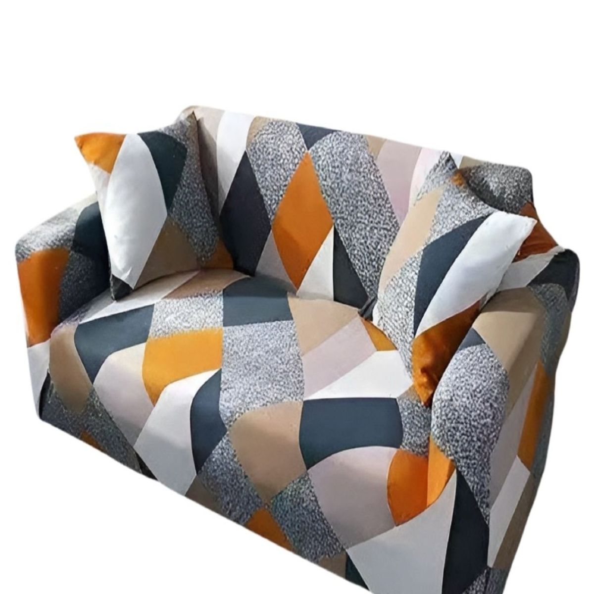 GENERICO - FUNDAS ELASTICADAS PARA JUEGO DE SOFA 3+1+1