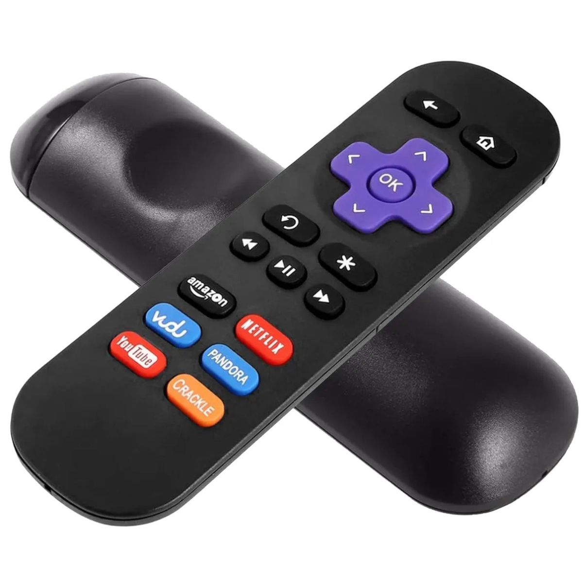 GENERICO - Control Remoto Roku Streaming Express 1 2 3 4 no Stick