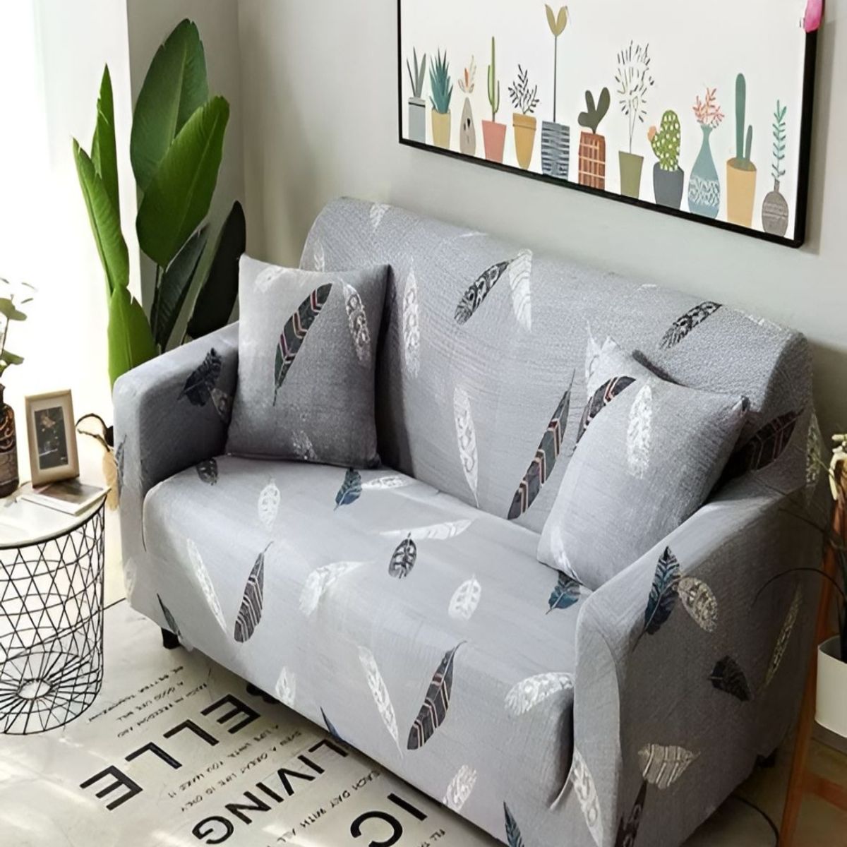 GENERICO - FUNDAS ELASTICADAS PARA SOFA DE 1 CUERPO 90cm x 140 cm