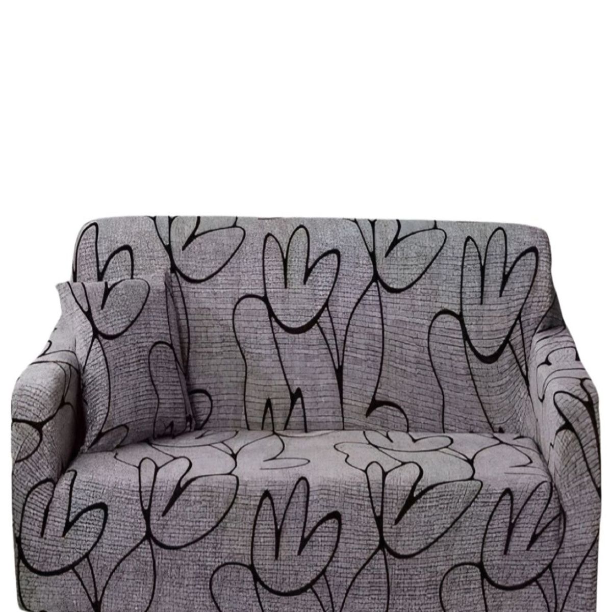 GENERICO - FUNDAS ELASTICADAS PARA SOFA DE 2 CUERPOS 140cm x 180 cm