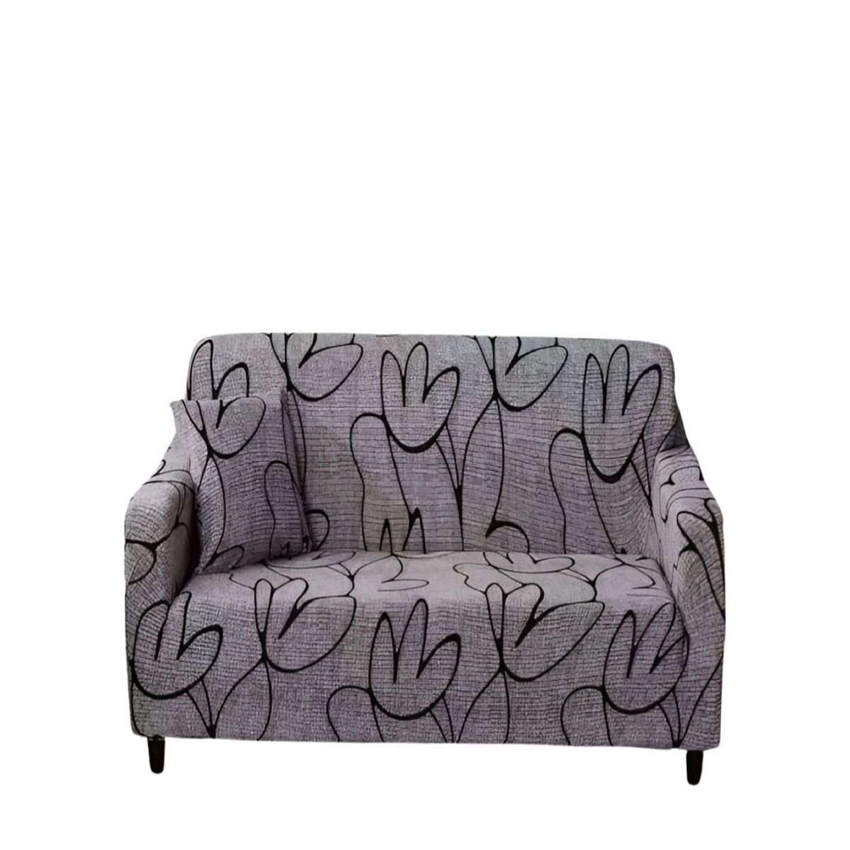 GENERICO - FUNDAS ELASTICADAS PARA SOFA DE 2 CUERPOS 140cm x 180 cm