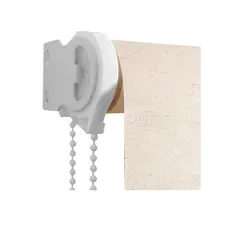 GENERICO - Cortina roller blackout lino beige 80x200