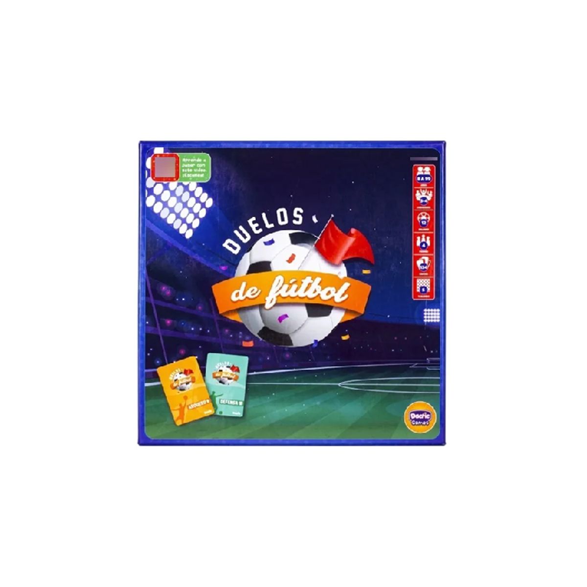 GENERICO - Juego de mesa - duelo de fútbol multicolor
