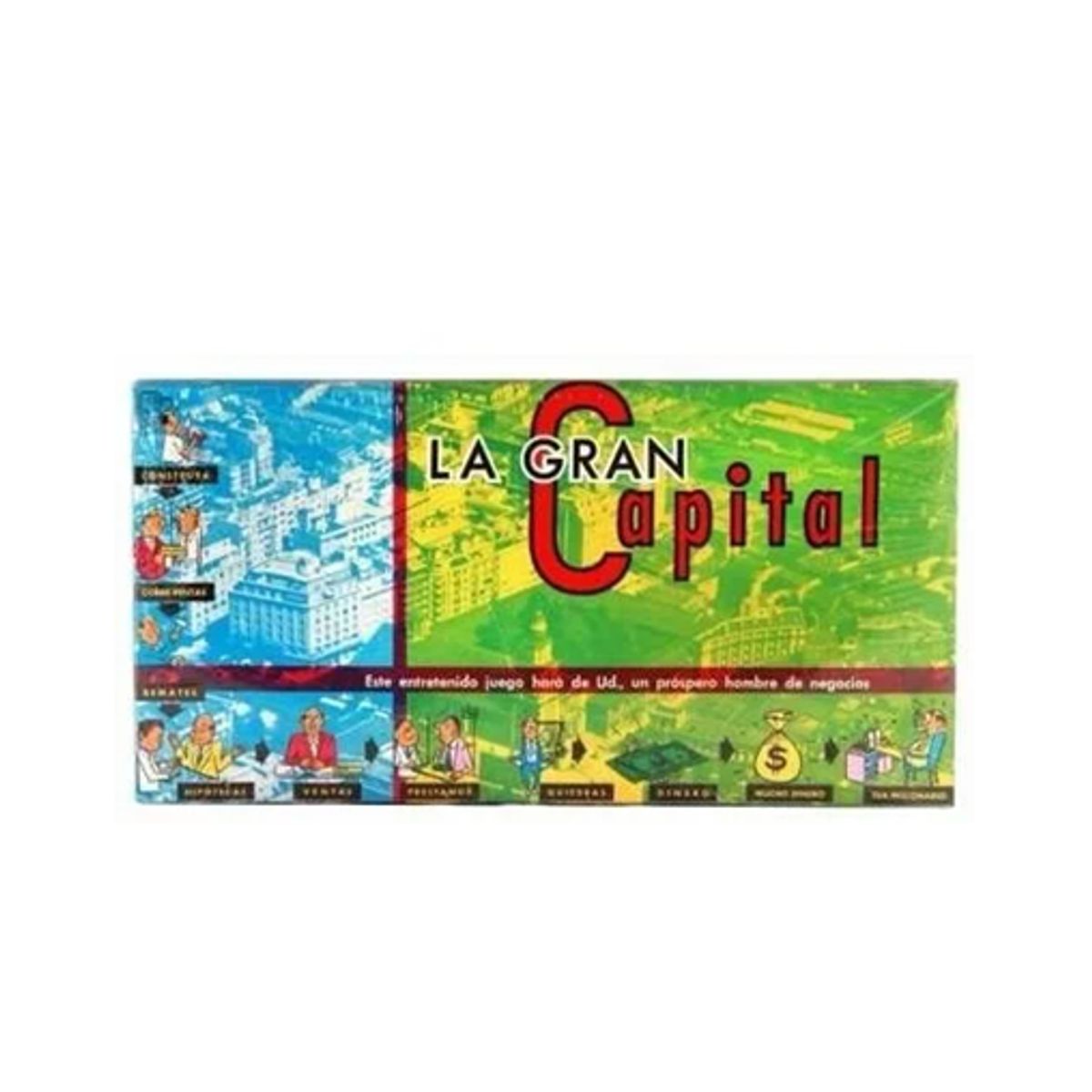 GENERICO - Juego de mesa la gran capital - y sellado multicolor
