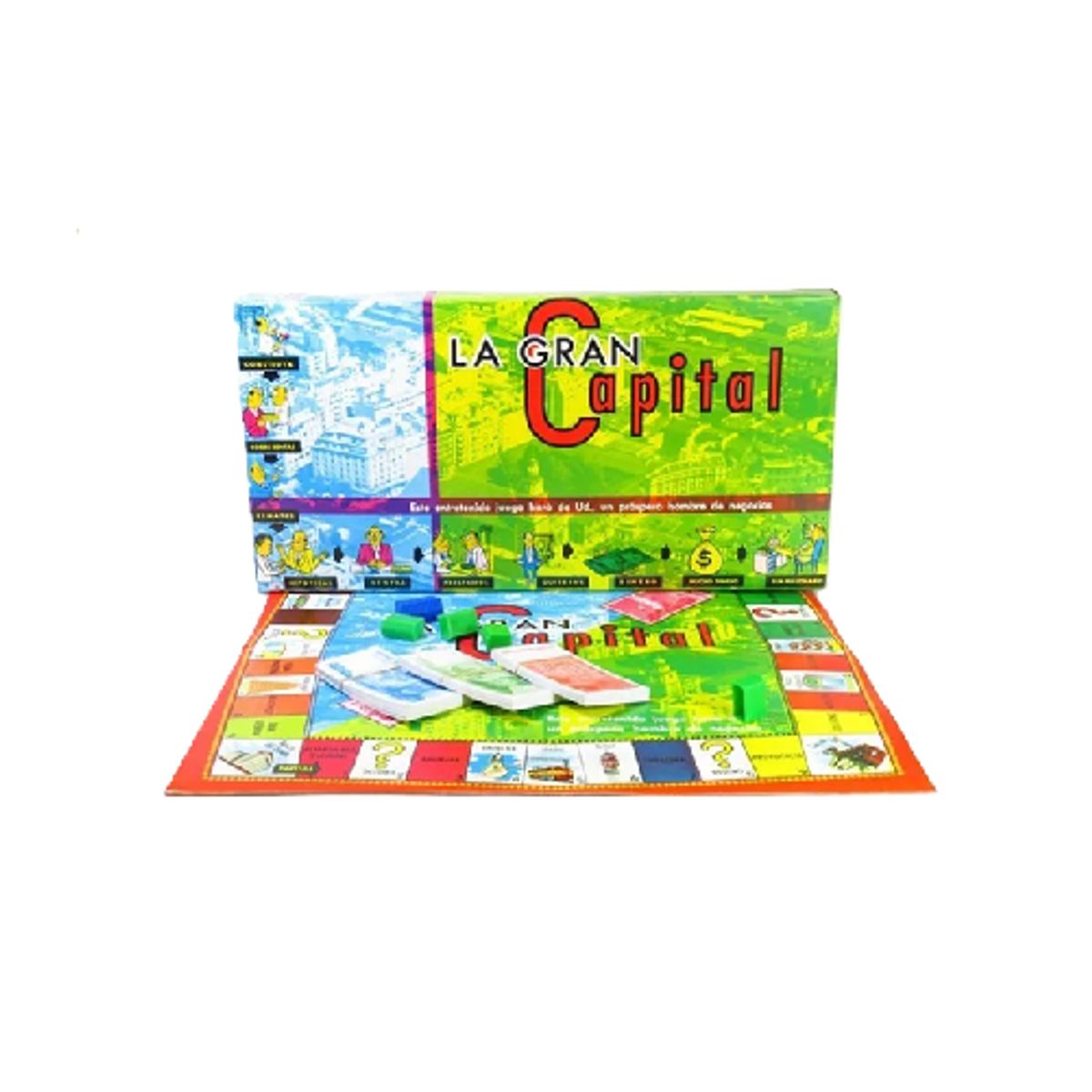 GENERICO - Juego de mesa la gran capital - y sellado multicolor