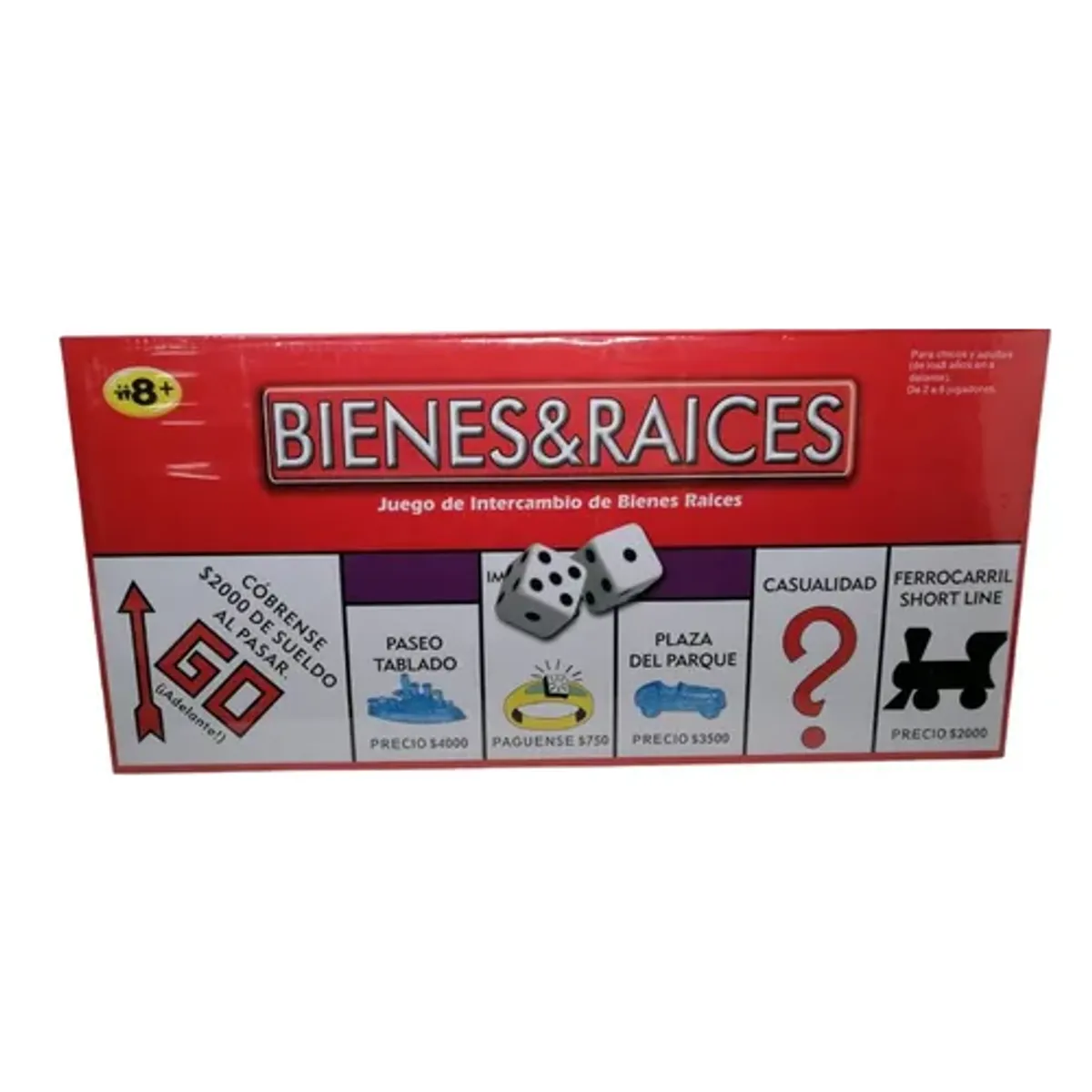 GENERICO - Juego de mesa bienes y raices