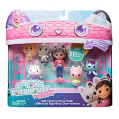 LA CASA DE GABBY - Set Figuras Gabby y Gatos La Casa De Muñecas De Gabby