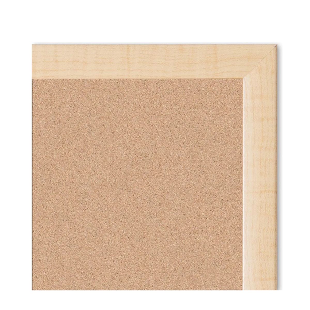 GENERICO - Pizarra corcho 60 x 90 borde madera premium + pack fijadores