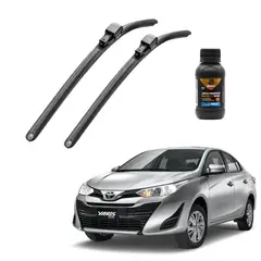HELLA - Plumillas Cleantech para Toyota Yaris Sedán 2018-2023