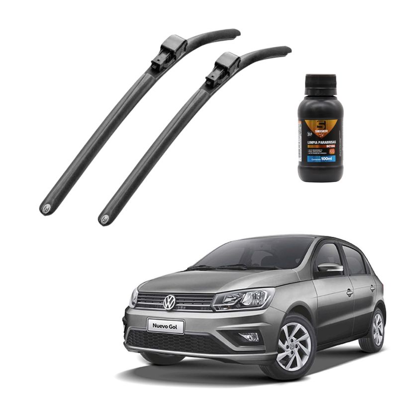 HELLA - Plumillas Hella Cleantech para Volkswagen Gol 2014-2023
