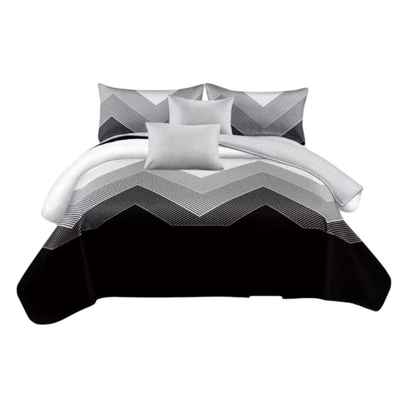 GENERICO - Cobertor De Verano 15 Plazas Quilt + 1 Funda Cubrecama 180x230cm