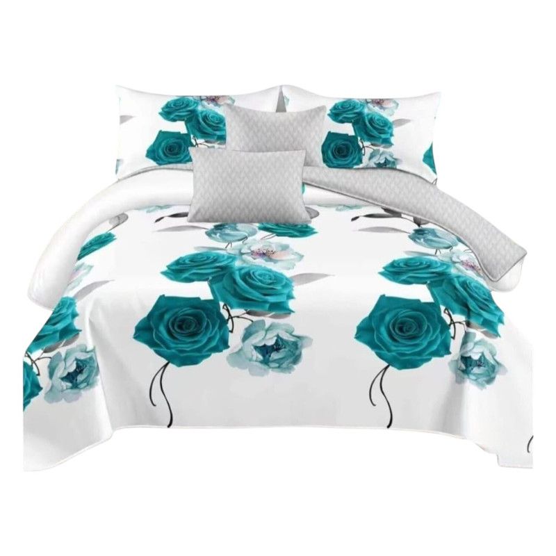 GENERICO - Cobertor De Verano 15 Plazas Quilt + 1 Funda Cubrecama 180x230cm