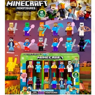 Imagen 2 del producto Minecraft Juguetes Figuras Armables Set Selva