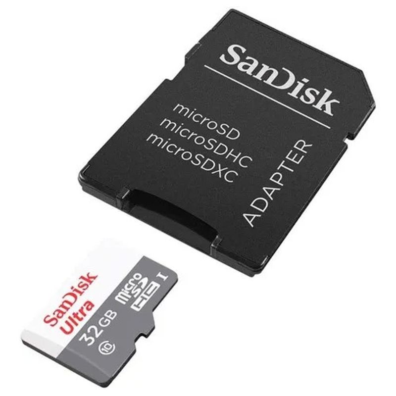 SANDISK - MEMORIA MICROSD SANDISK ULTRA 32GB / 100 MB/S