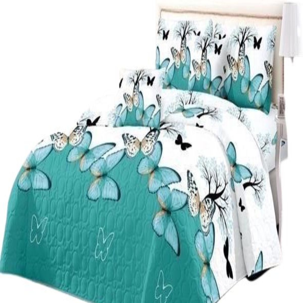 GENERICO - CUBRECAMAS DE VERANO QUILT REVERSIBLES SUPER KING
