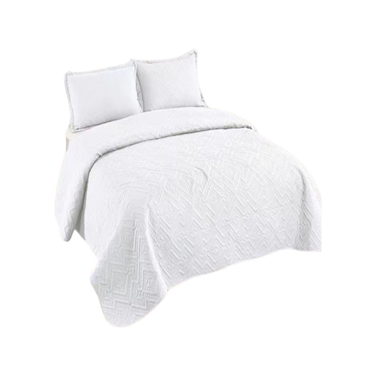 GENERICO - CUBRECAMAS DE VERANO QUILT REVERSIBLES SUPER KING