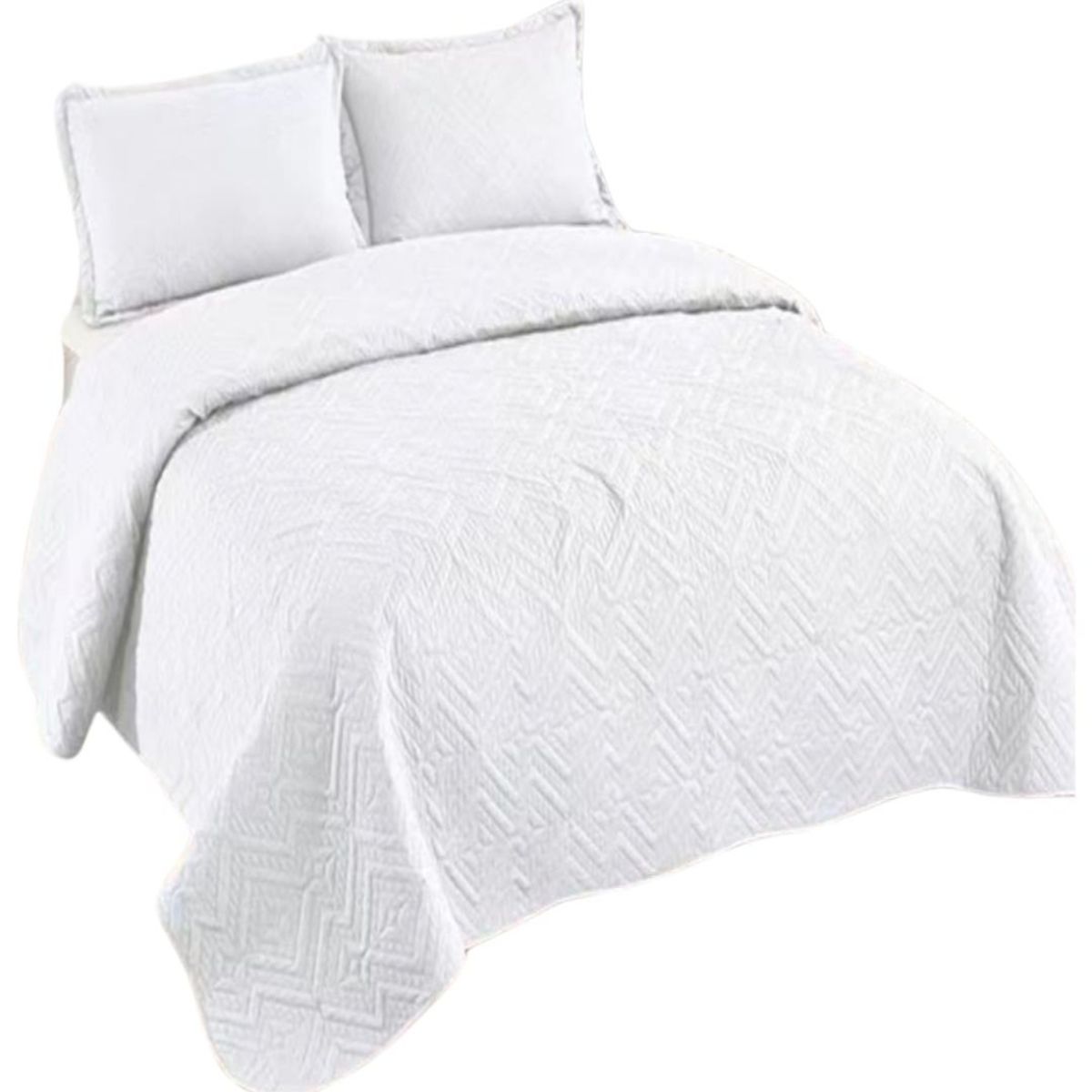 GENERICO - CUBRECAMAS DE VERANO QUILT REVERSIBLES SUPER KING