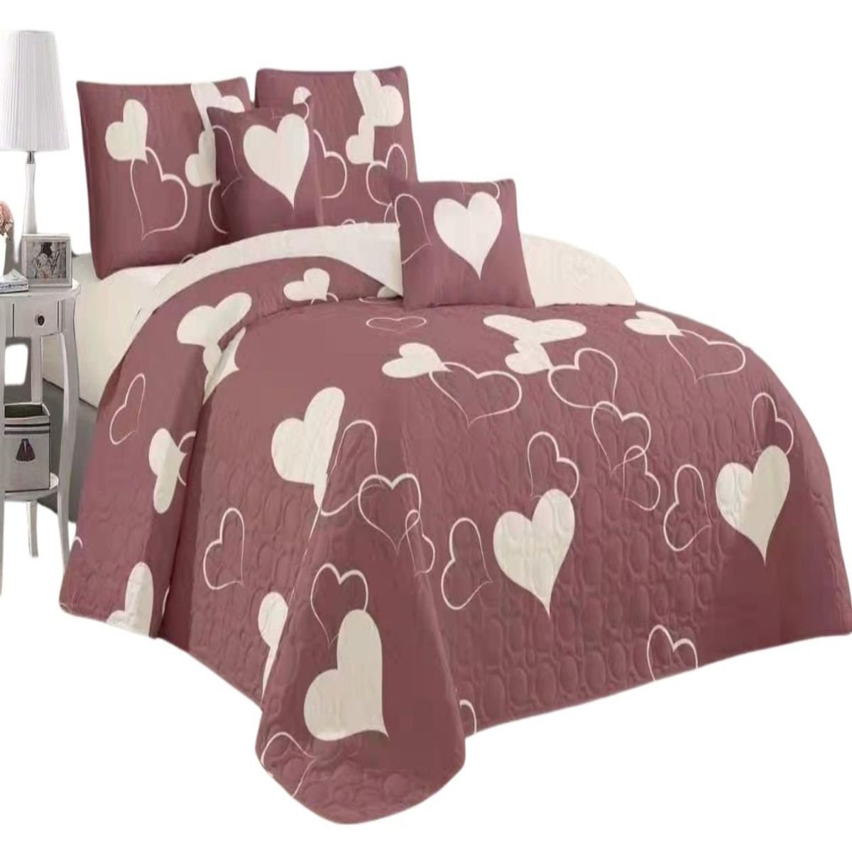 GENERICO - CUBRECAMAS DE VERANO QUILT SUPER KING