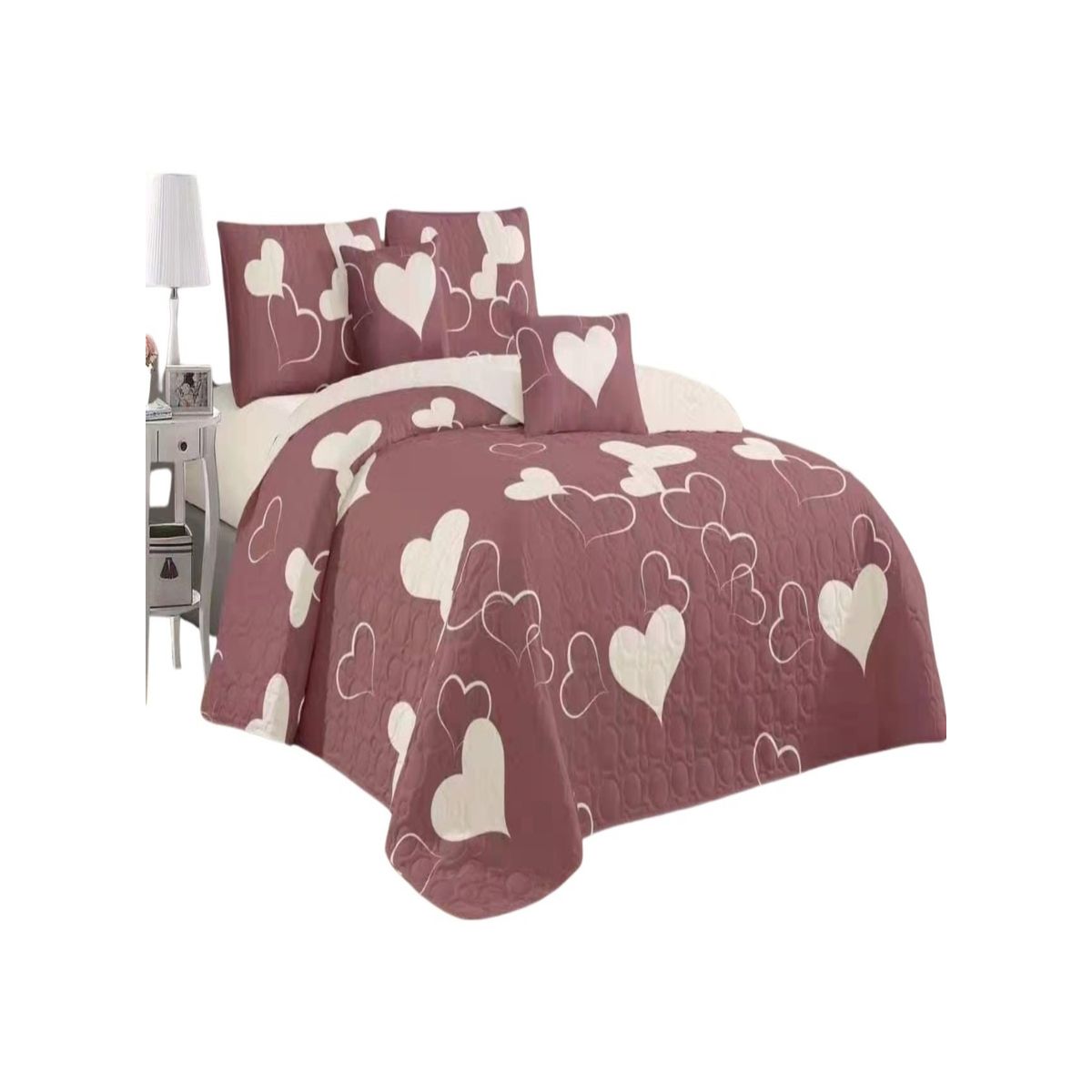 GENERICO - CUBRECAMAS DE VERANO QUILT SUPER KING