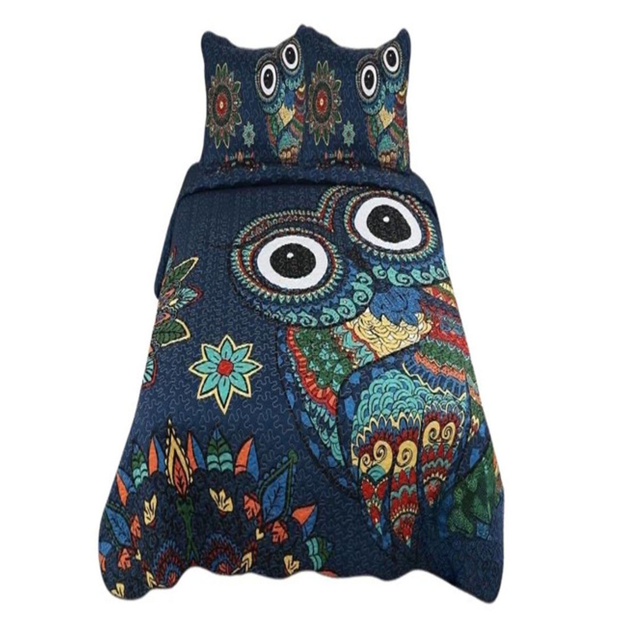 GENERICO - CUBRECAMAS DE VERANO QUILT REVERSIBLES 2 PLAZA