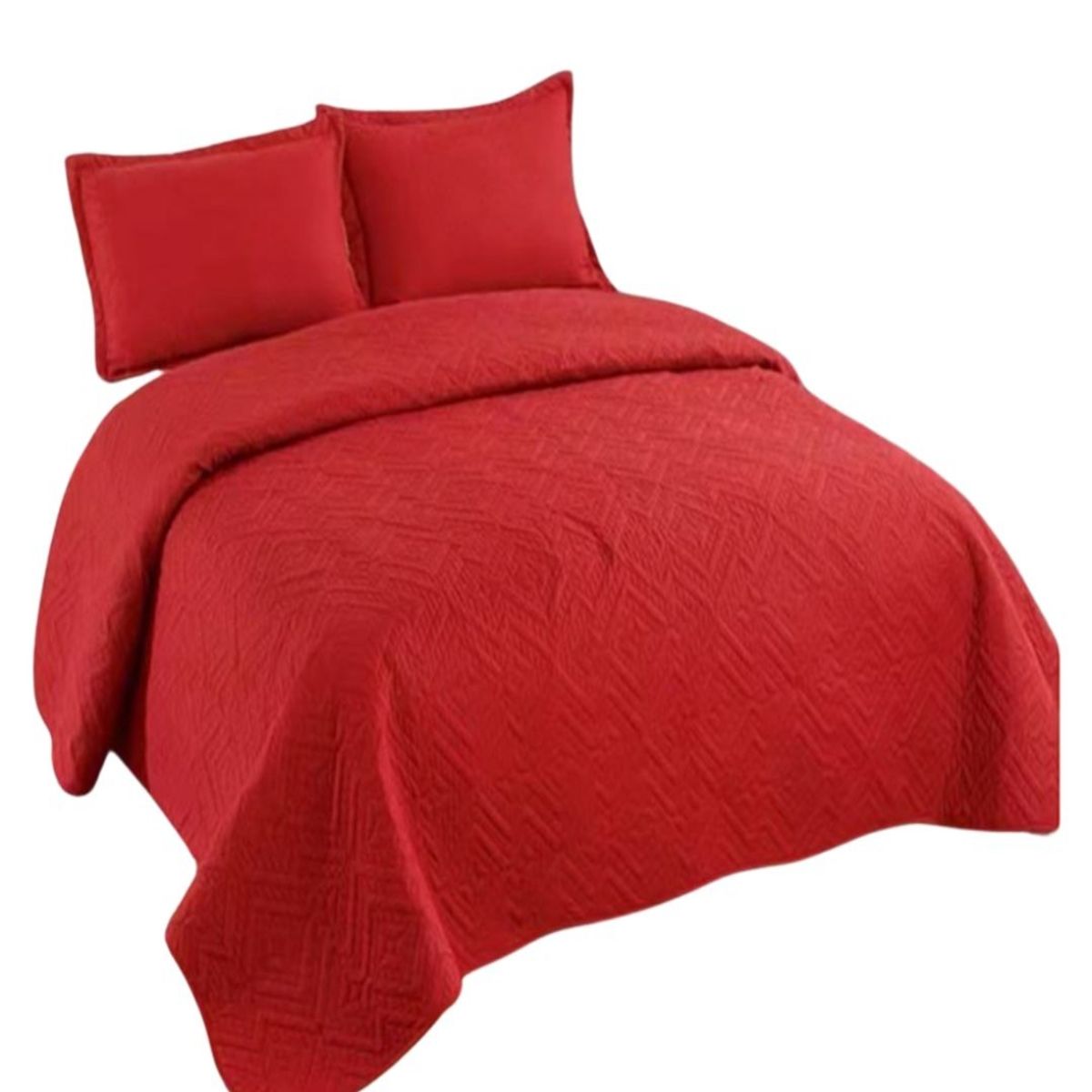 GENERICO - CUBRECAMAS DE VERANO QUILT REVERSIBLES 2 PLAZA