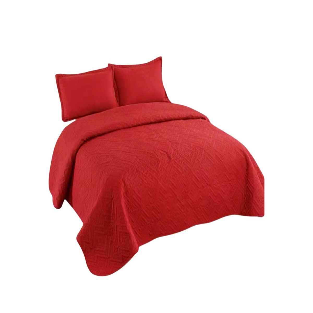 GENERICO - CUBRECAMAS DE VERANO QUILT REVERSIBLES 2 PLAZA