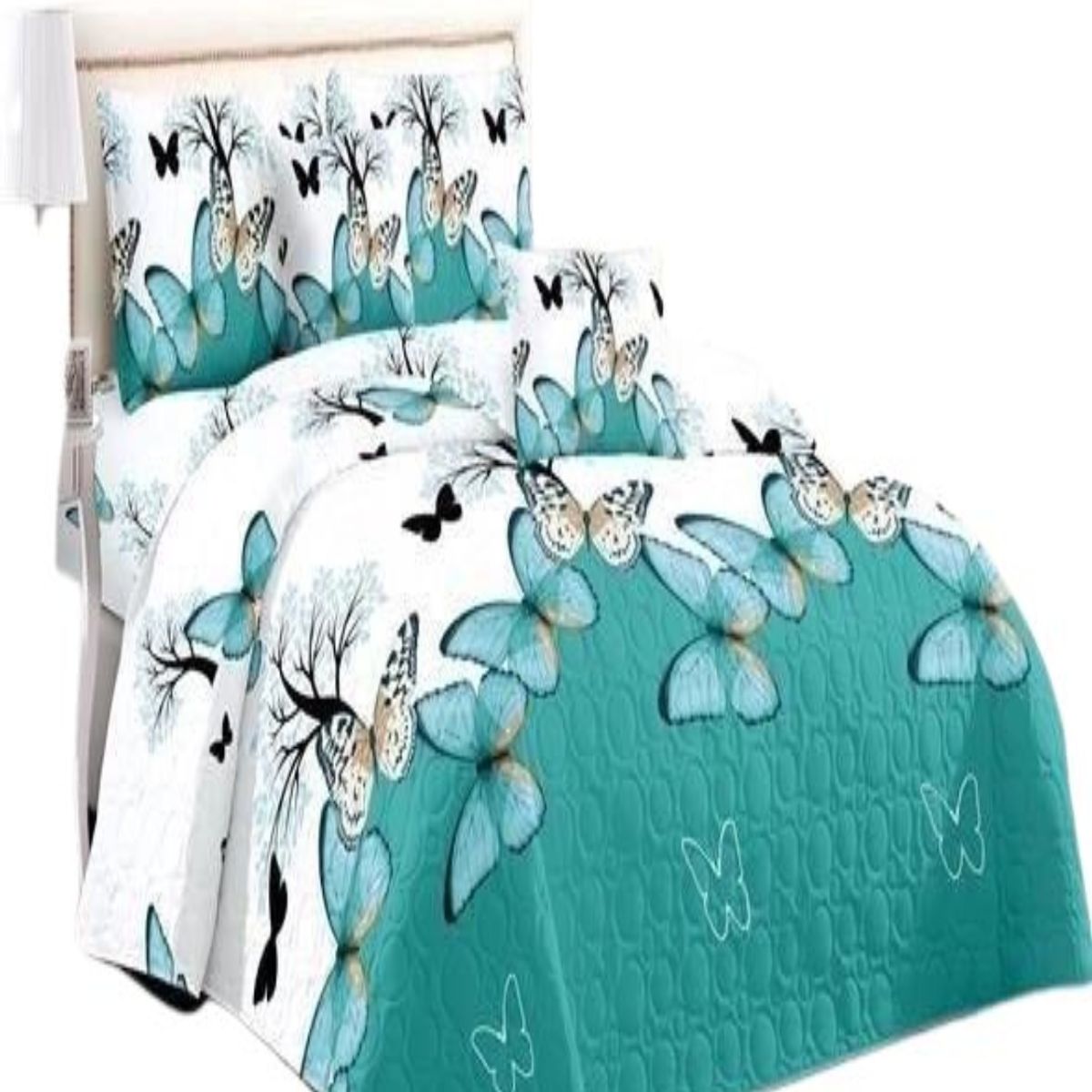 GENERICO - CUBRECAMAS DE VERANO QUILT REVERSIBLES SUPER KING