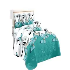 GENERICO - CUBRECAMAS DE VERANO QUILT REVERSIBLES SUPER KING