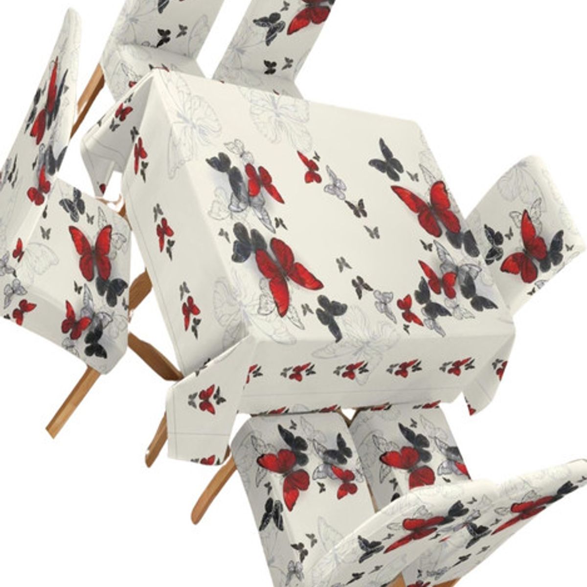 GENERICO - MANTEL MÁS 6 FUNDAS PARA SILLAS