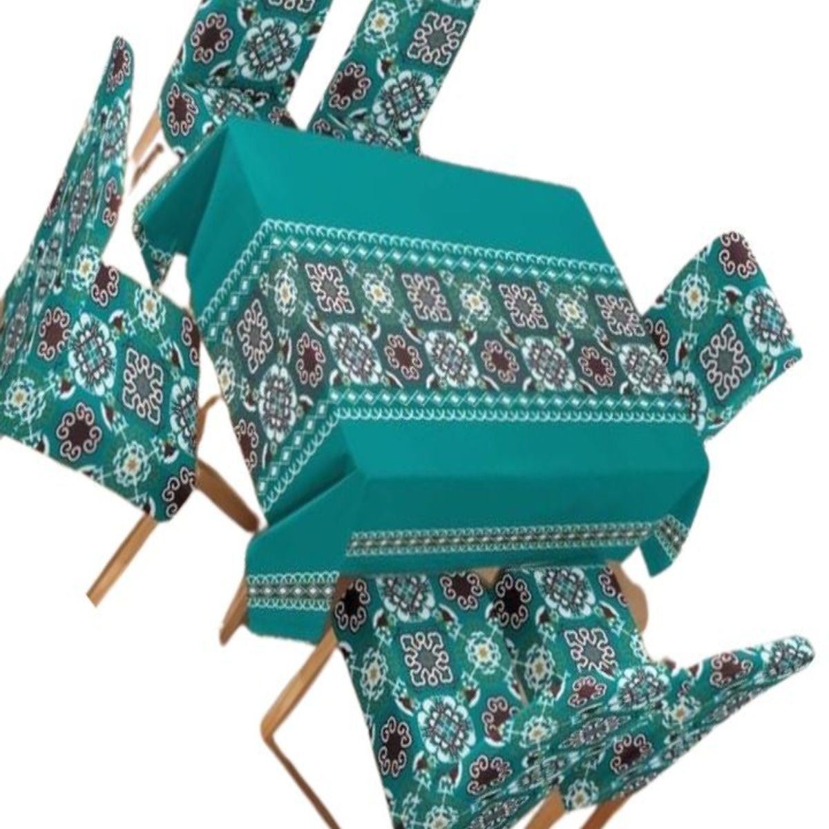 GENERICO - MANTEL MÁS 6 FUNDAS PARA SILLAS