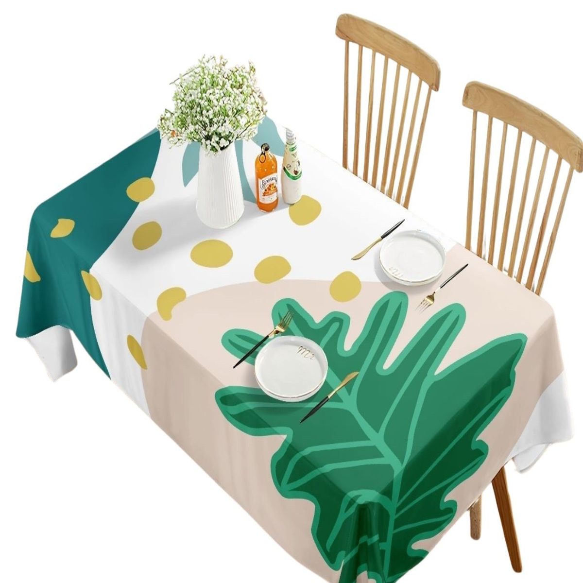 GENERICO - MANTEL IMPERMEABLE RECTANGULAR