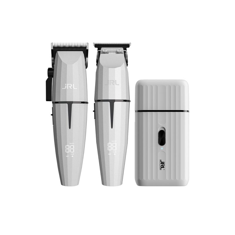 JRL PROFESSIONAL - JRL Combo Ghost 2 Onxy Clipper + Onxy Trimmer + Shaver