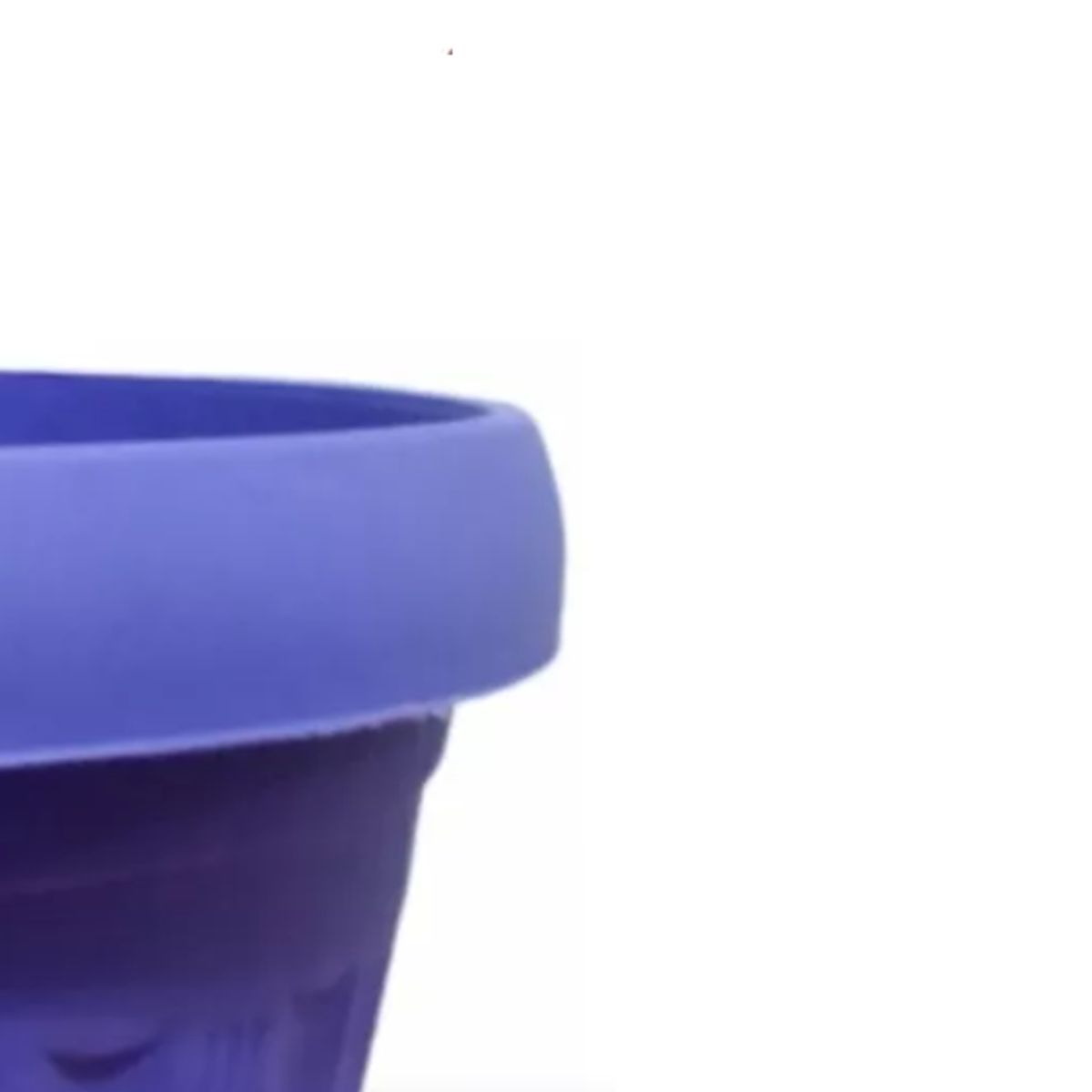 GENERICO - Macetero Redondo con Plato 30cm Morado