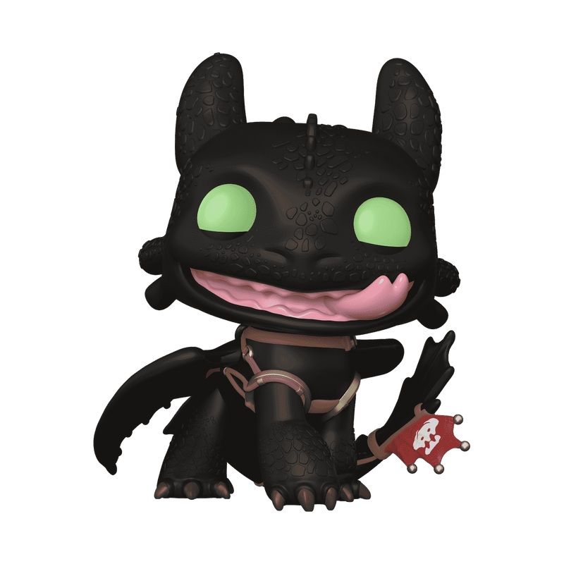 FUNKO - Pop Como Entrenar A Tu Dragon – Chimuelo 1785 + Protector