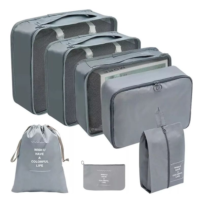 VETECASA - Set Organizador De Maleta Bebe Neceser 7 Piezas