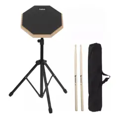 U BUY - Pad De Práctica Con Atril Y Bolso Y Baquetas