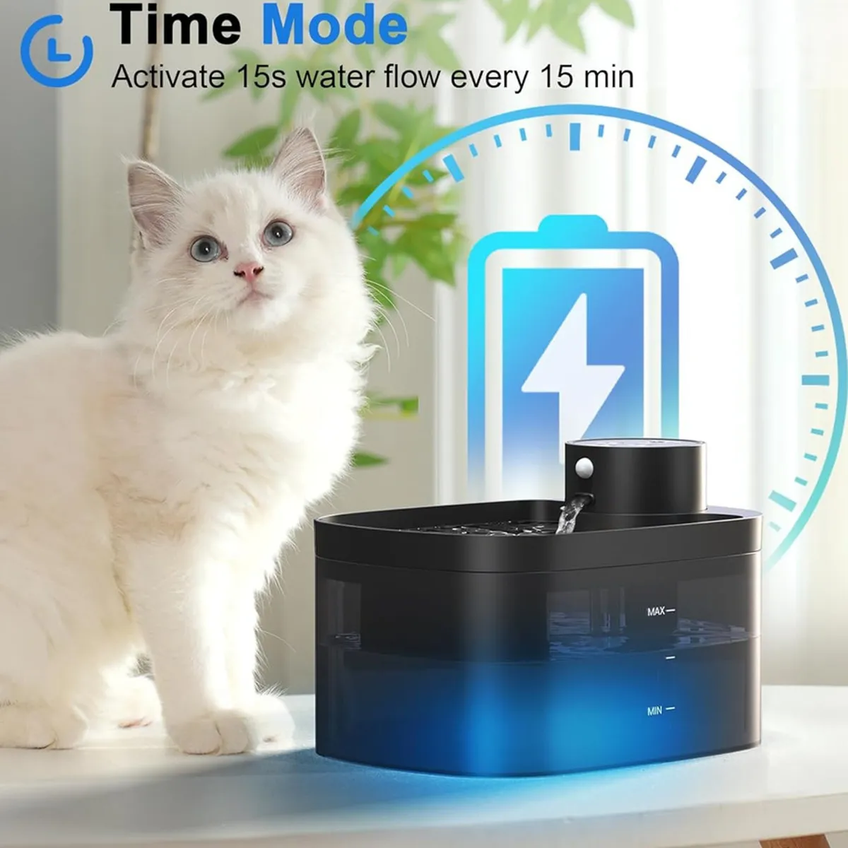 PELUDINES - Fuente De Agua Para Mascotas Que Funciona 22l