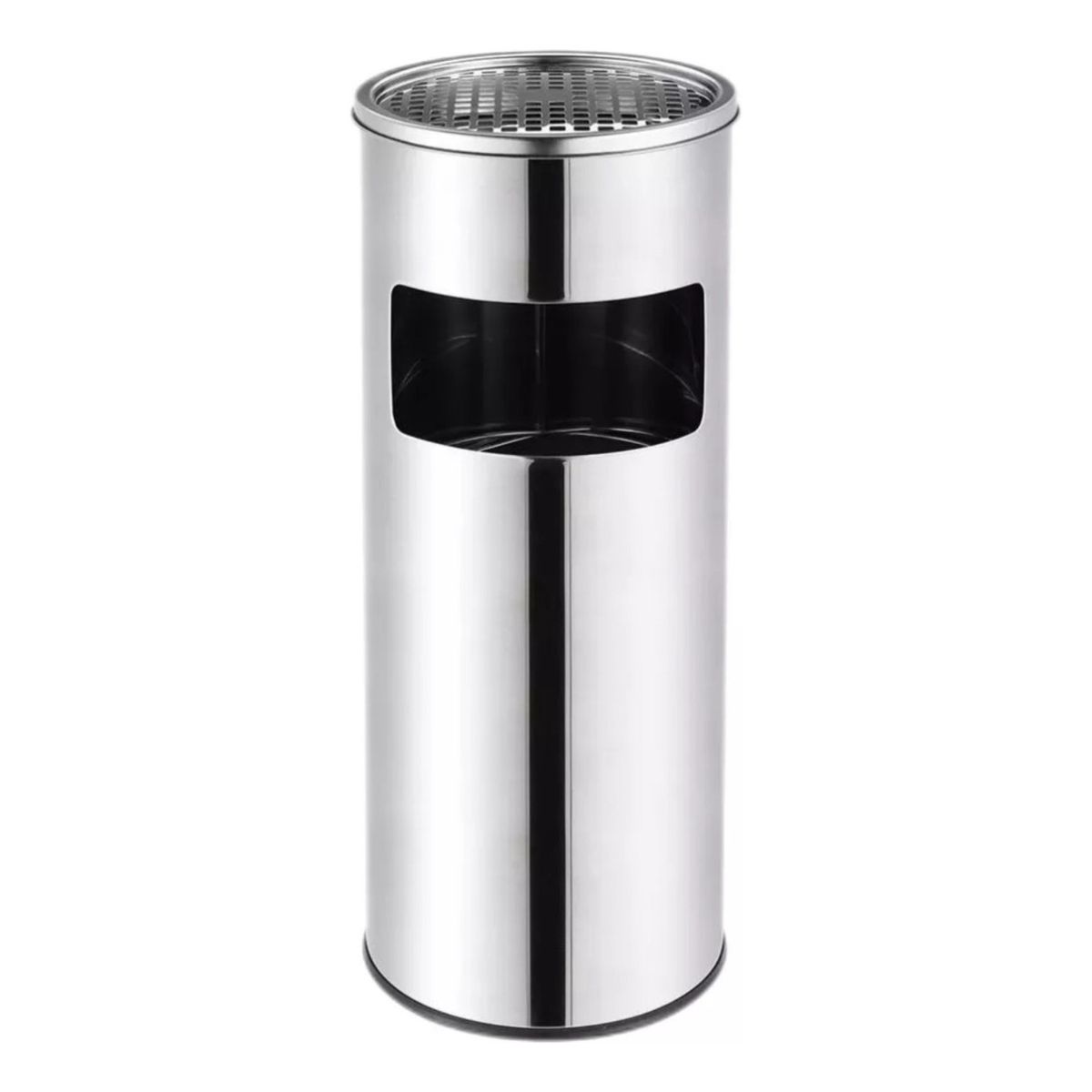 U BUY - Basurero Cenicero Circular Acero Inox 18 Litros