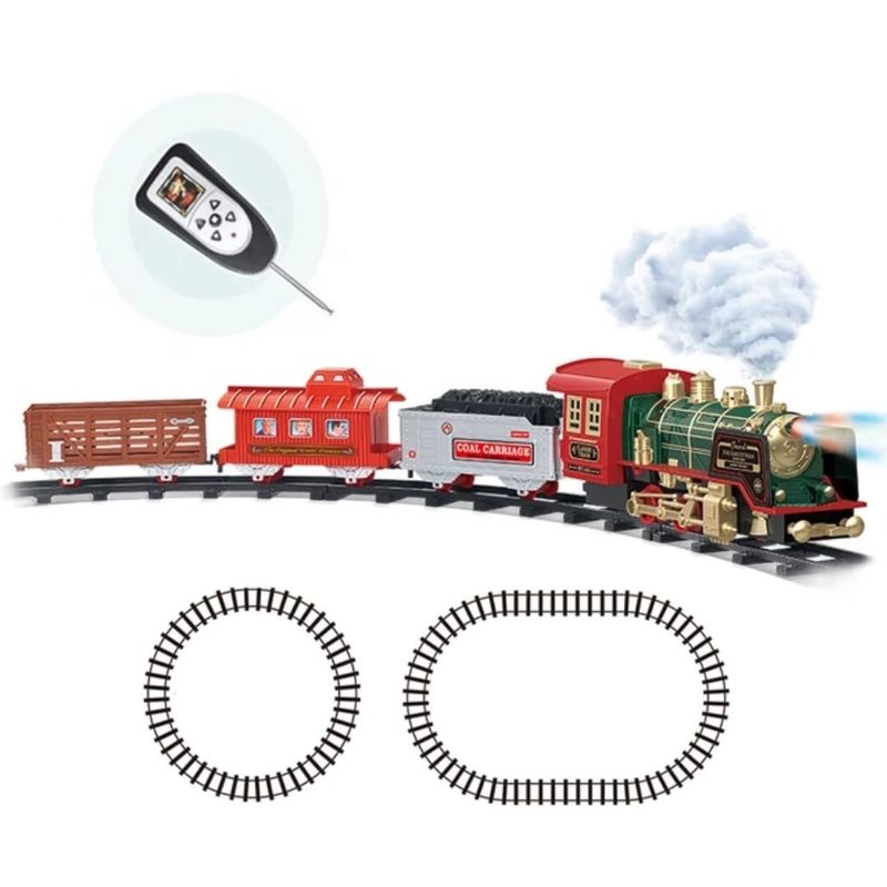 GENERICO - TREN CONTROL REMOTO LUCES SONIDO Y VAPOR