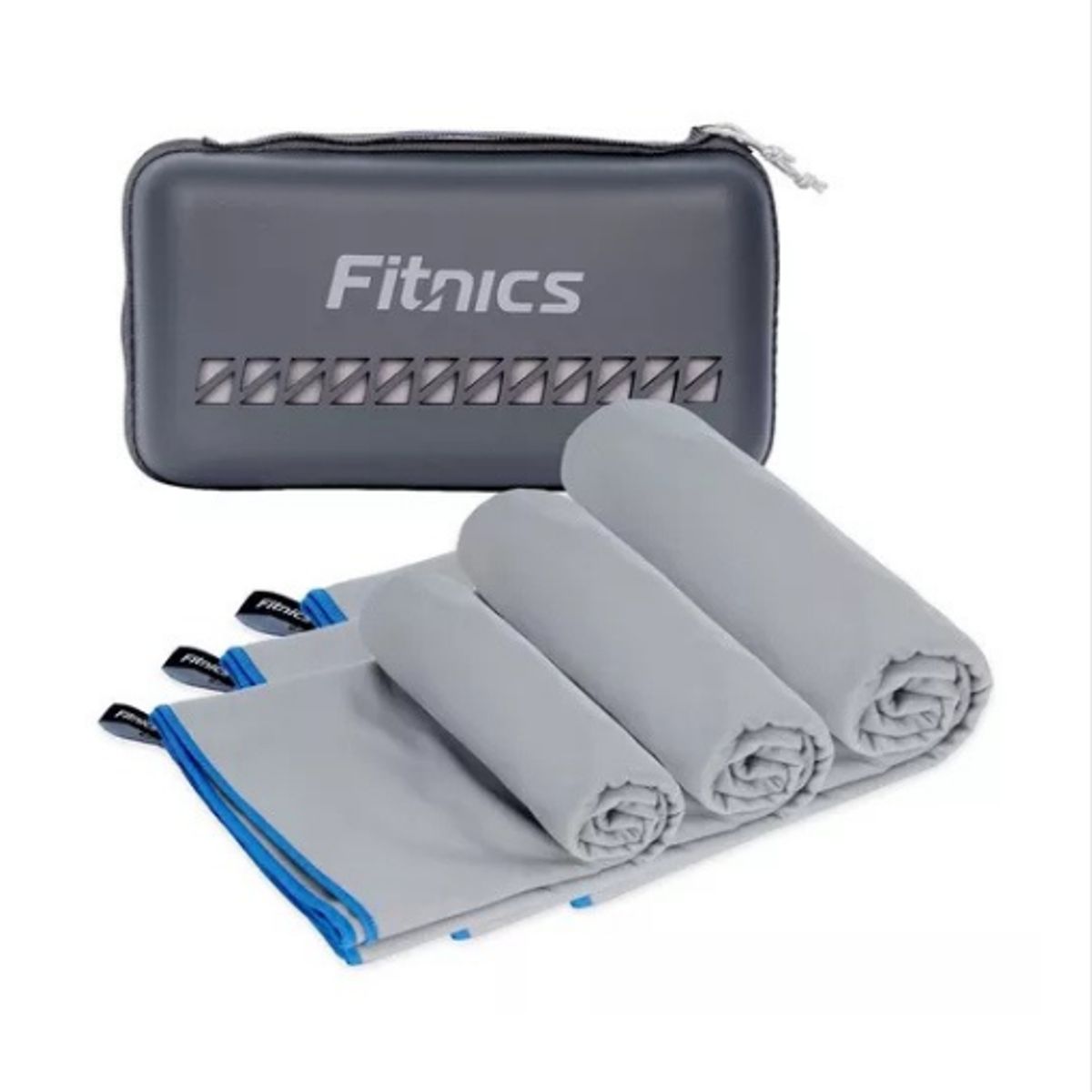GENERICO - Toalla microfibra fitnics secado rapido estuche viaje color