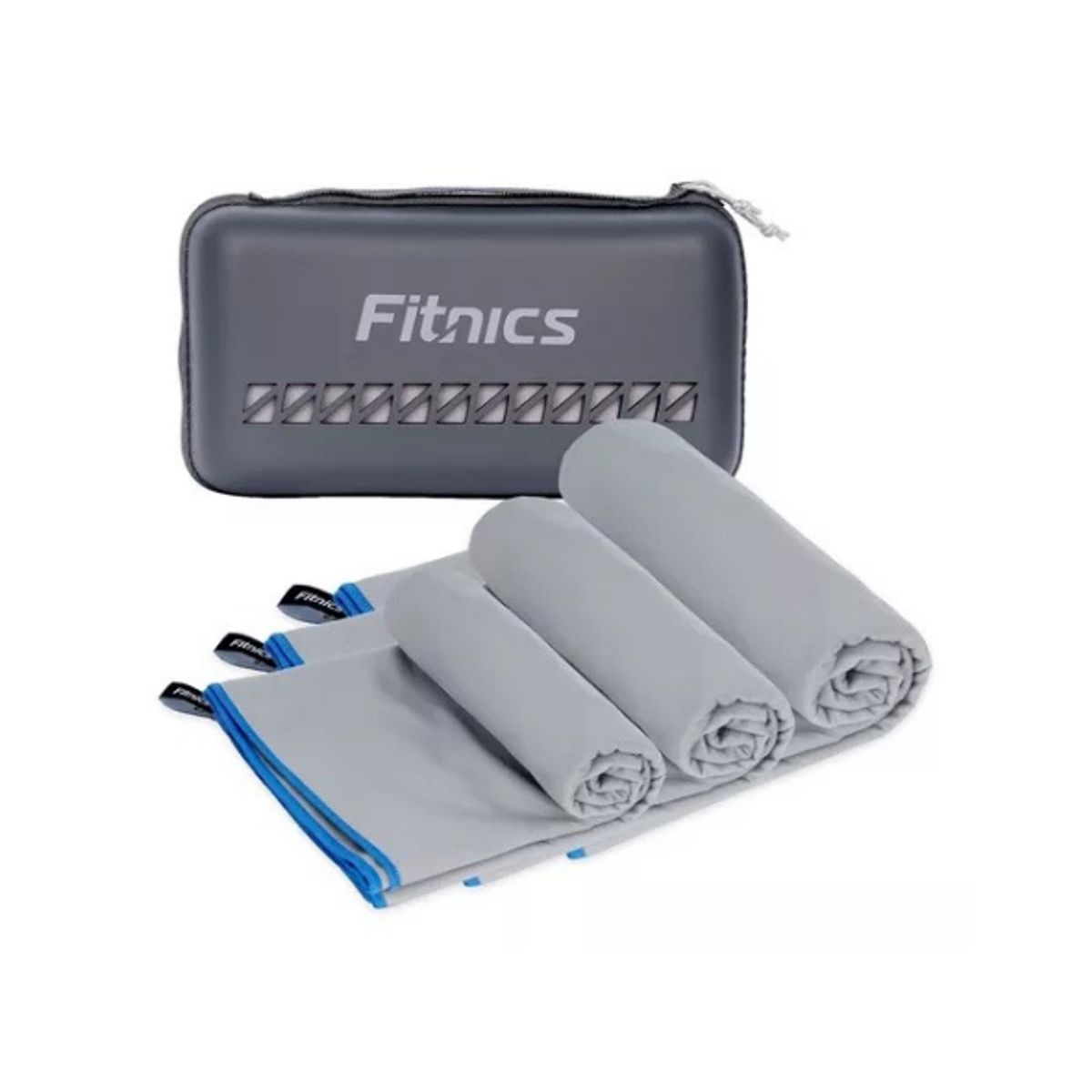GENERICO - Toalla microfibra fitnics secado rapido estuche viaje color