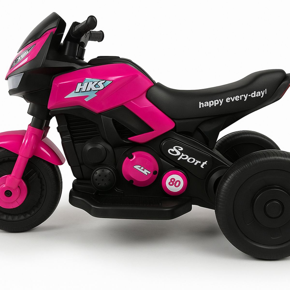 GENERICO - Moto cochecito juguete niños color rosa