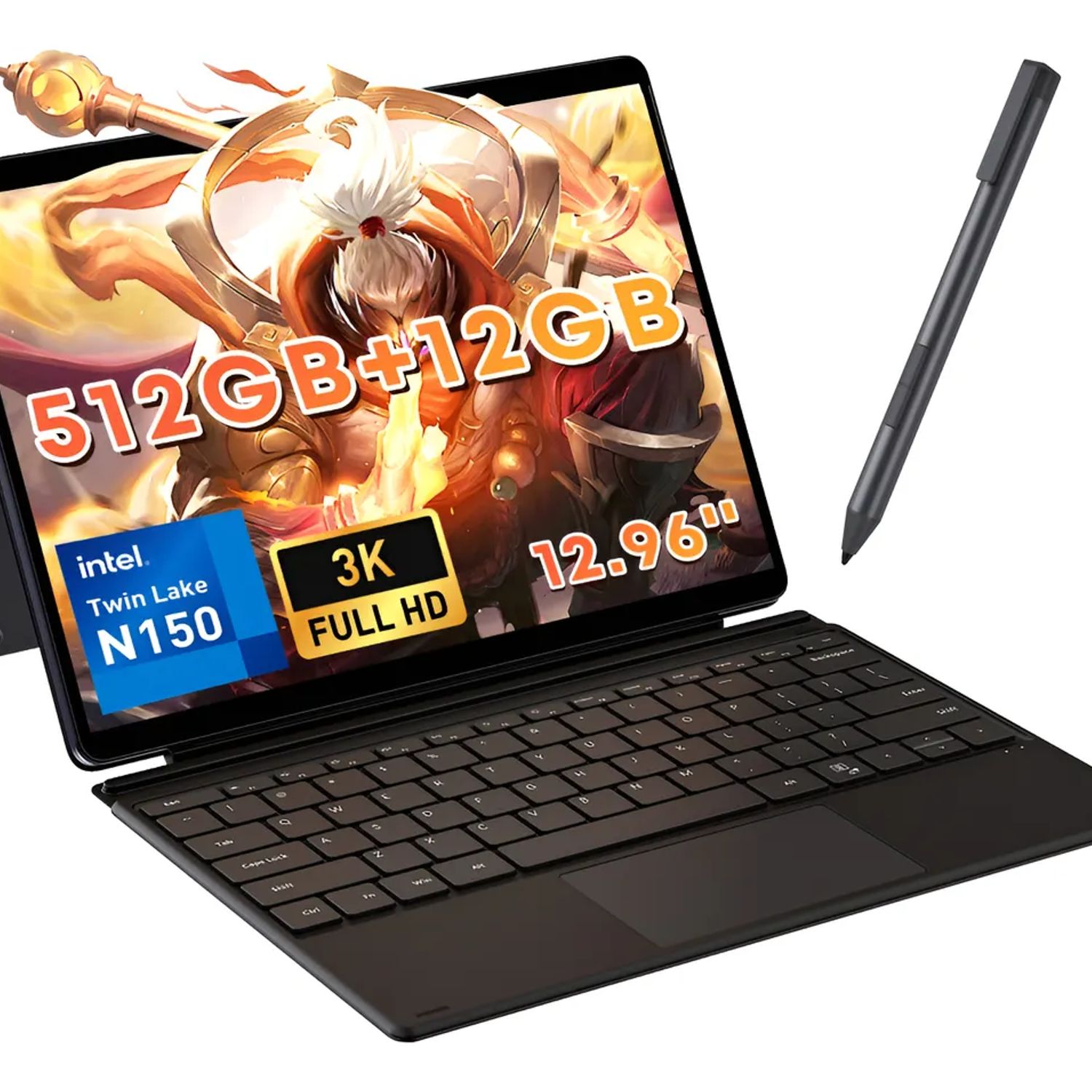 【未開封品】CHUWI Hi10Max ＋Keyboard＋touchpen CHUWI Tablet CHUWI Hi10 Max 12GB+512 GB con pantalla táctil 1296+