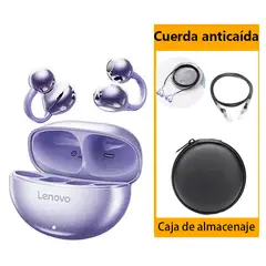LENOVO - Audífonos TA140 Tws Bluetooth Morado 5.4 Y Ropa protectora