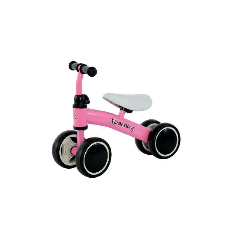 GENERICO - Mini bicicleta equilibrio sin pedales niños rosado