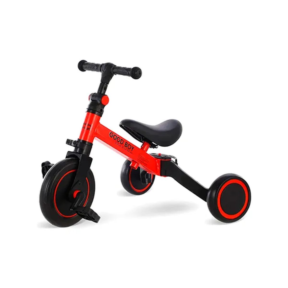 GENERICO - Triciclo correpasillos multiposiciones en rojo